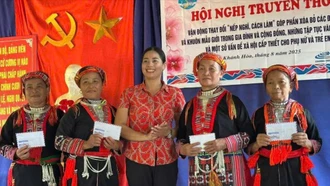 Đã giải ngân gần 1,28 tỉ đồng thực hiện Dự án 8