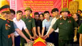 Hội Hỗ trợ gia đình liệt sĩ tỉnh bàn giao hài cốt liệt sĩ về an táng tại xã Cảm Nhân