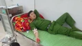Lào Cai: Đại úy Công an xã kịp thời hiến máu cứu người bệnh nguy kịch