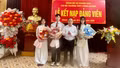 03 học sinh Trường THPT Hồng Quang được kết nạp Đảng
