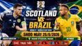 Trực tiếp Scotland 0-1 Brazil: Vinicius bị tước 1 bàn thắng