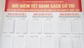 Phường Yên Bái hoàn thành niêm yết danh sách cử tri tại 100% khu vực bỏ phiếu