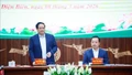 Thủ tướng Phạm Minh Chính làm việc với lãnh đạo tỉnh Điện Biên