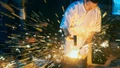 Thợ rèn kiếm Nhật Bản thực hiện nghi lễ đón năm mới