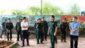 Thiếu tướng Đặng Quốc Đồng kiểm tra công tác chuẩn bị diễn tập tại xã Tằng Loỏng