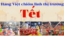 Hàng Việt chiếm lĩnh thị trường Tết