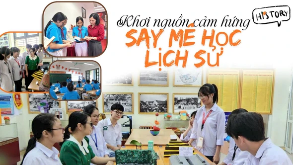 Khơi nguồn cảm hứng say mê học lịch sử