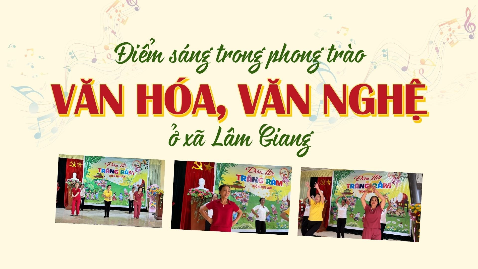Điểm sáng trong phong trào văn hóa, văn nghệ ở xã Lâm Giang