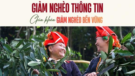 Giảm nghèo thông tin - "chìa khóa" giảm nghèo bền vững