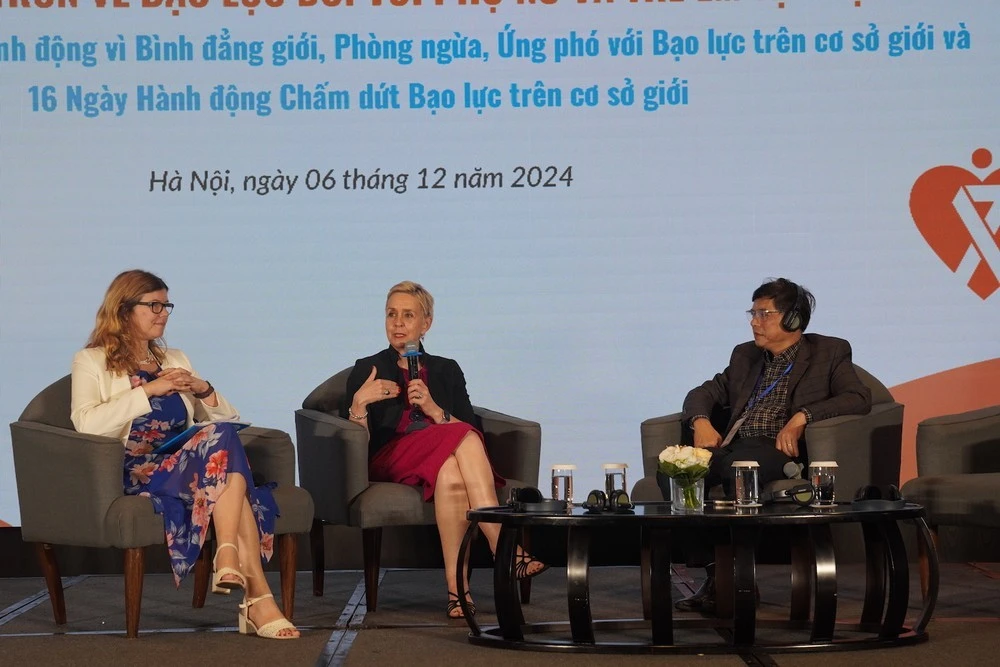 Chia sẻ những kinh nghiệm trong triển khai phòng ngừa bạo lực với phụ nữ và trẻ em.