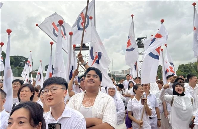 Cử tri Singapore trong Ngày Đề cử.