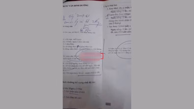 "Sữa cỏ" được kê trong một số đơn thuốc. (Ảnh minh hoạ)