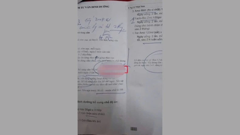 "Sữa cỏ" được kê trong một số đơn thuốc. (Ảnh minh hoạ)