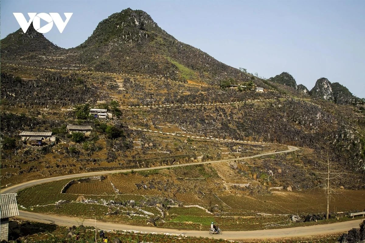 Khung cảnh hùng vĩ tại Hà Giang.