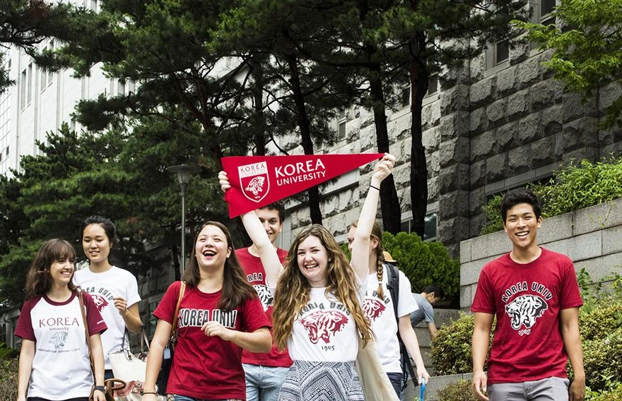 Sinh viên trường Đại Học Hàn Quốc. Ảnh minh họa