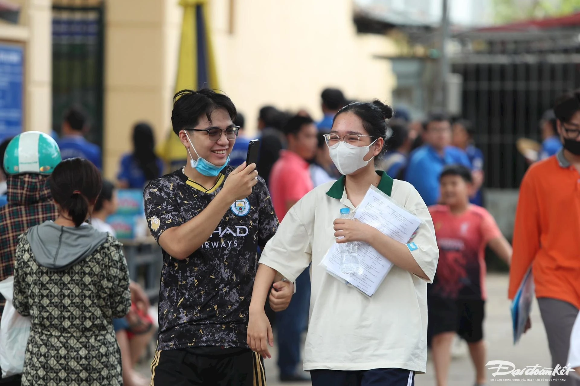 Thí sinh hoàn thành Kỳ thi tốt nghiệp THPT năm 2024.