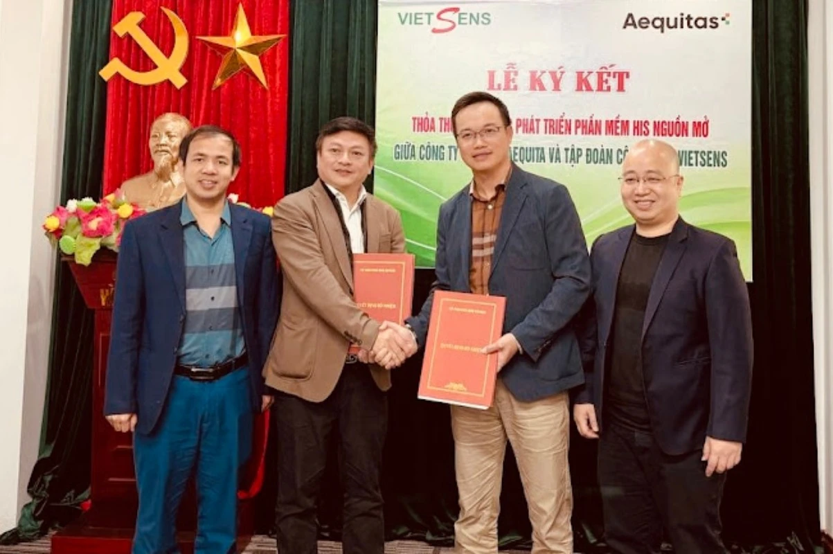 Hình ảnh lễ ký kết.