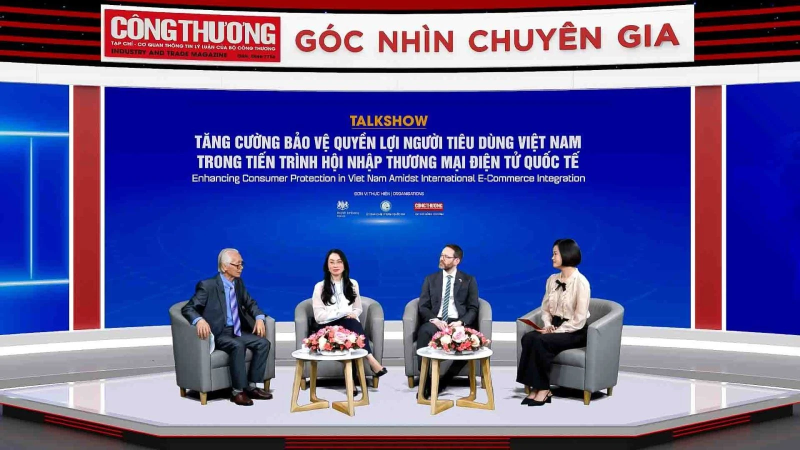 Toạ đàm trực tuyến “Tăng cường bảo vệ quyền lợi người tiêu dùng Việt Nam trong tiến trình hội nhập thương mại điện tử quốc tế”.
