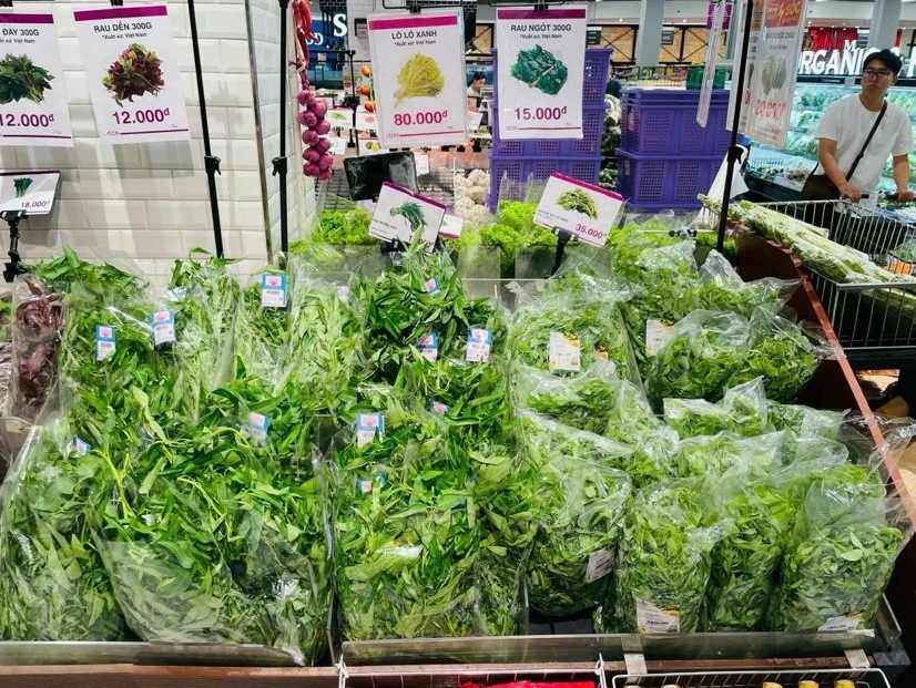 Trong hệ thống siêu thị, nguồn hàng vẫn phong phú, đa dạng, giá bán ổn định.