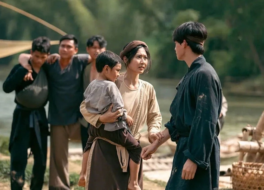 Một cảnh trong phim “Đèn âm hồn” của đạo diễn Hoàng Nam.