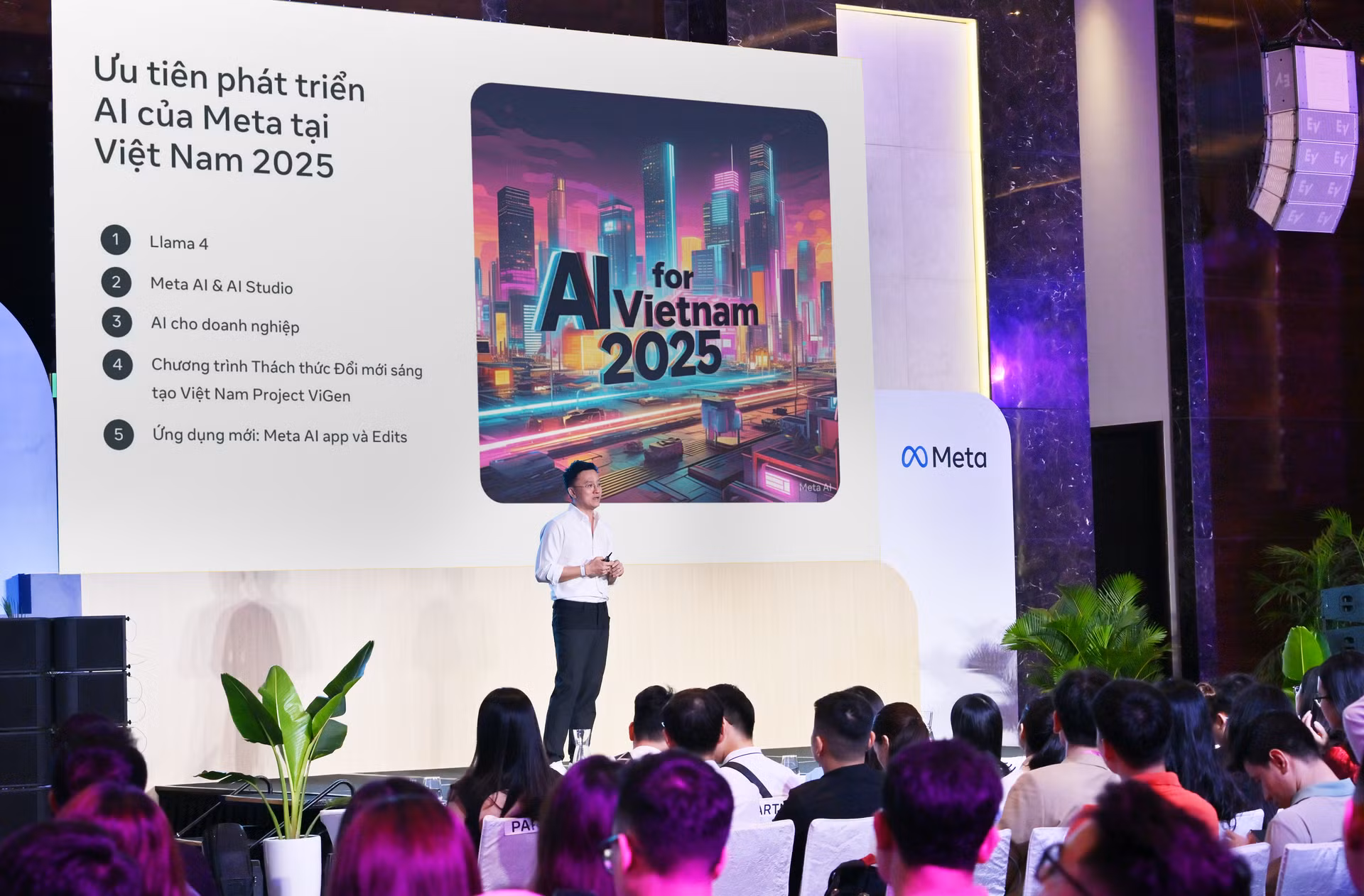 Meta đưa ra các giải pháp AI giúp doanh nghiệp tối ưu hiệu quả kinh doanh.