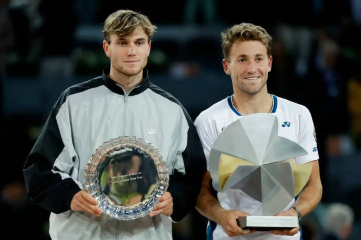 Ruud và Draper cống hiến trận chung kết Madrid Open 2025 hấp dẫn.