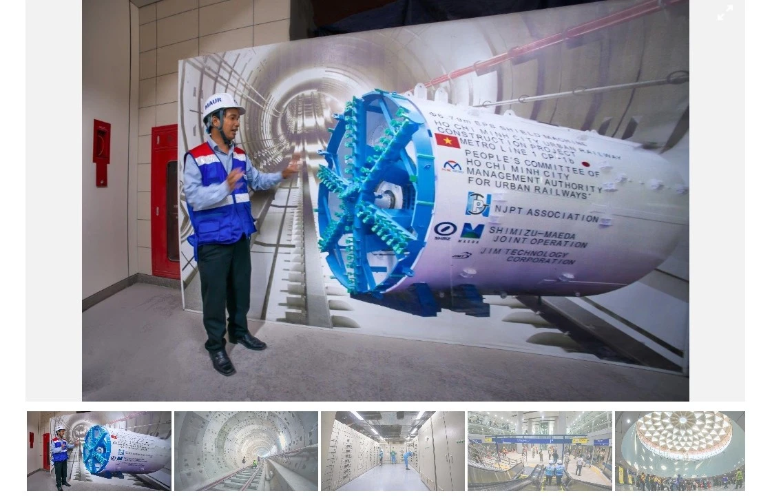 Bộ ảnh “Khơi dòng giao thông TP.HCM” của tác giả Ngô Thị Thu Ba, giải Nhất hạng mục ảnh bộ.