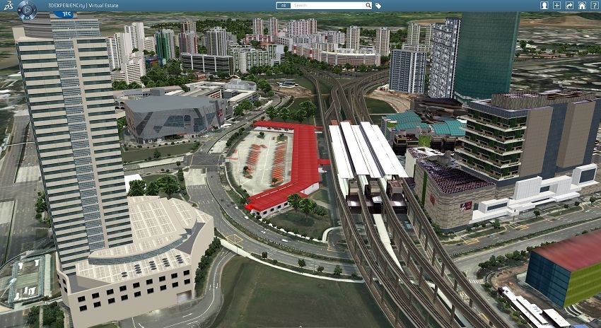 Mô hình Virtual Singapore triển khai từ năm 2014. Mô hình Virtual Singapore triển khai từ năm 2014.