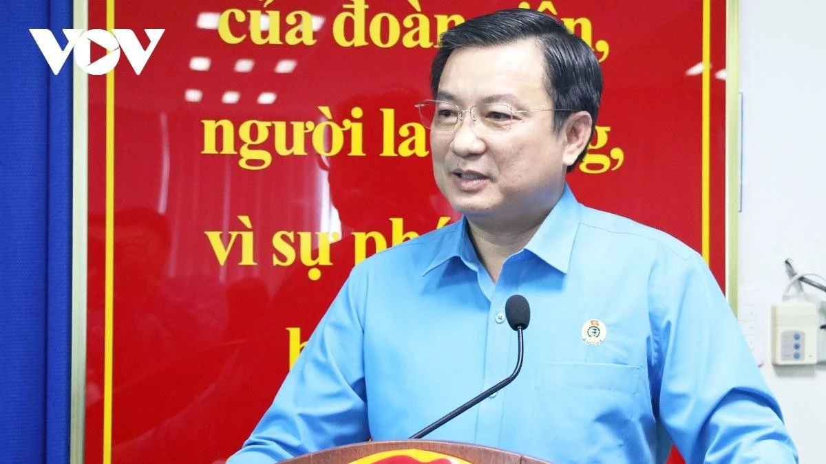 Ông Phạm Trọng Nhân, Chủ tịch Liên đoàn lao động tỉnh cho biết, sẽ tham mưu các chính sách chăm lo tốt cho công nhân.