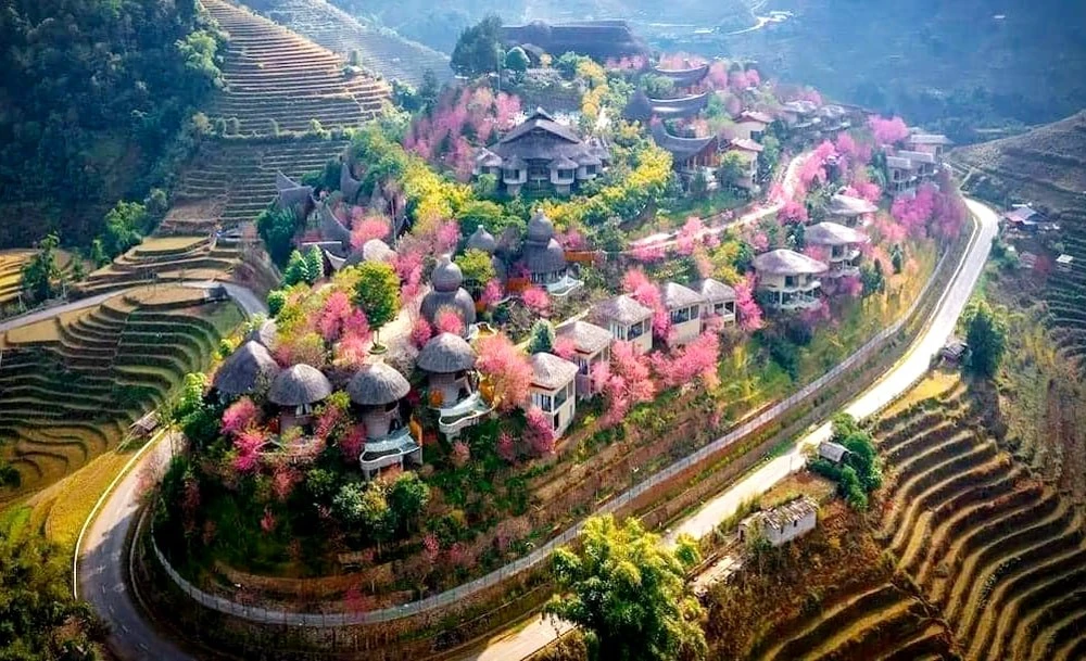 Mù Cang Chải đã xuất hiện khu nghỉ dưỡng đáp ứng nhu cầu phân khúc cao của du khách.