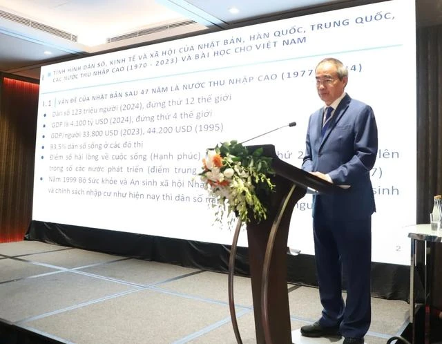 GS-TS Nguyễn Thiện Nhân góp ý, hoàn thiện chính sách trong dự thảo Luật Dân số.