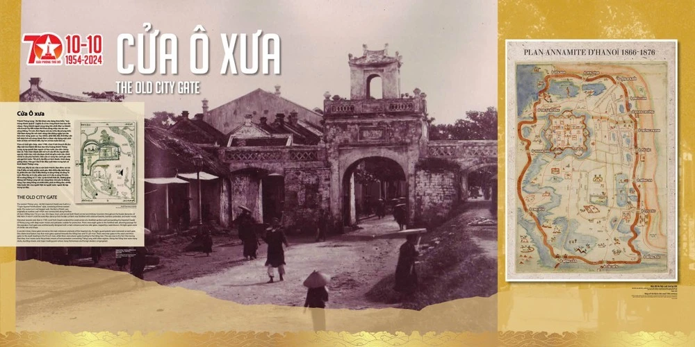 Nội dung trưng bày “Hà Nội và những cửa ô".