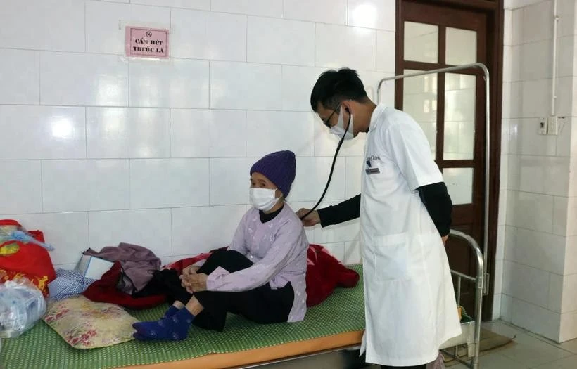 Bệnh nhân điều trị nội trú tại Bệnh viện Lao và bệnh Phổi tỉnh Hà Nam.