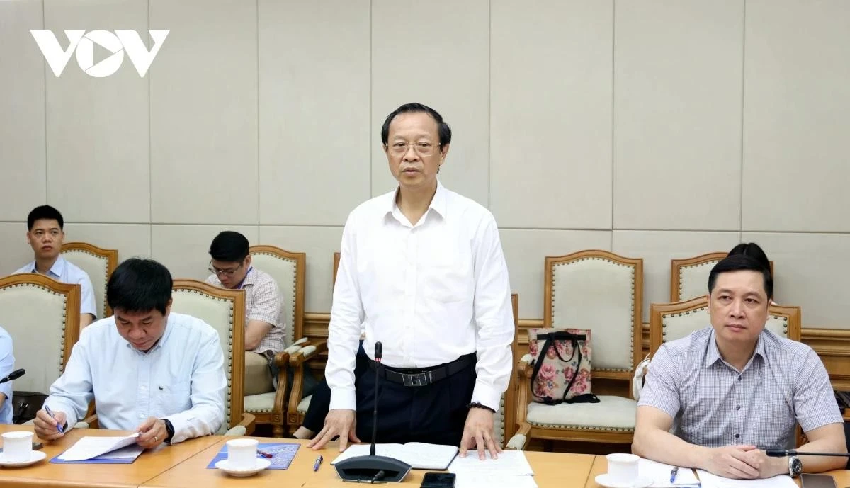 Thứ trưởng Bộ GD-ĐT Phạm Ngọc Thưởng thông tin về công tác chuẩn bị thi.