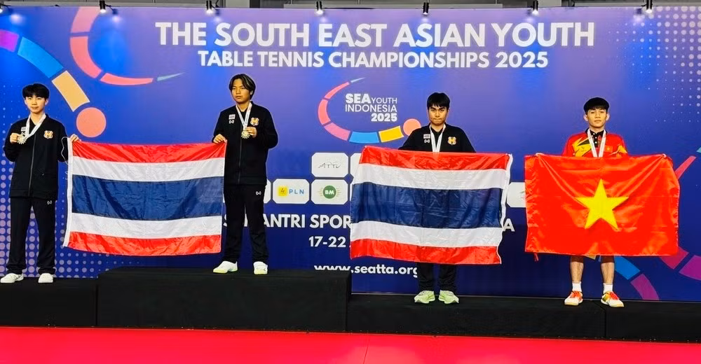 Bóng bàn trẻ Việt Nam giành thêm HCĐ trong ngày cuối tại giải.