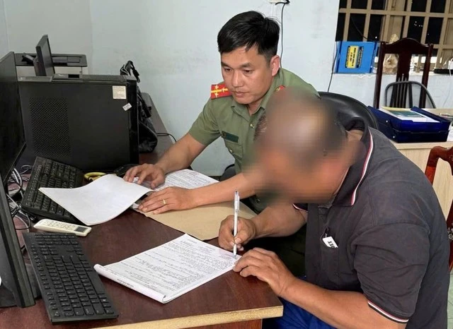 Xử phạt vi phạm hành chính đối ông N.V.Đ. vì đưa thông tin sai sự thật lên mạng xã hội, gây hoang mang dư luận.