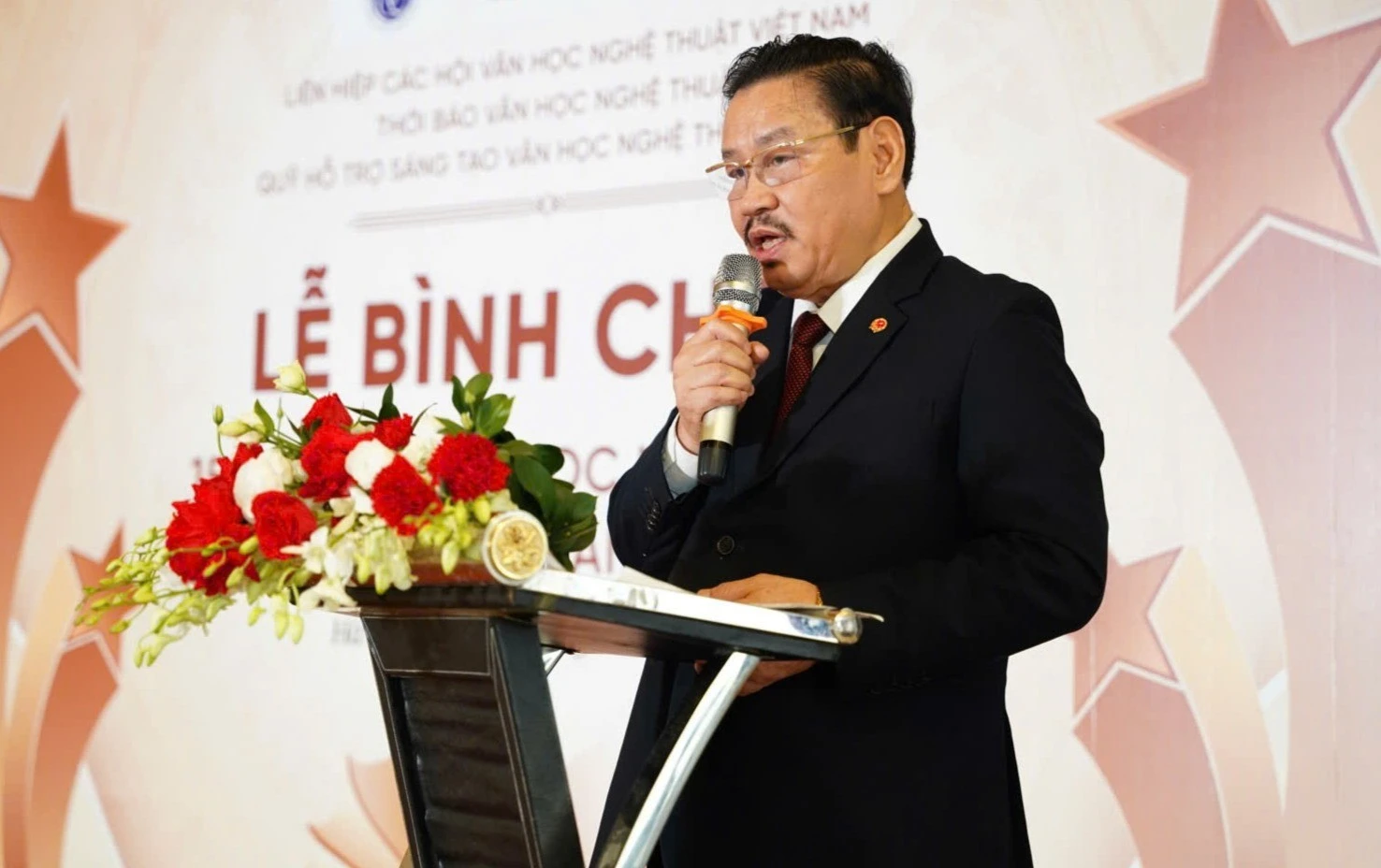 TS. Đoàn Thanh Nô, Phó Chủ tịch Thường trực Liên hiệp các Hội Văn học nghệ thuật Việt Nam. Ảnh: BTC