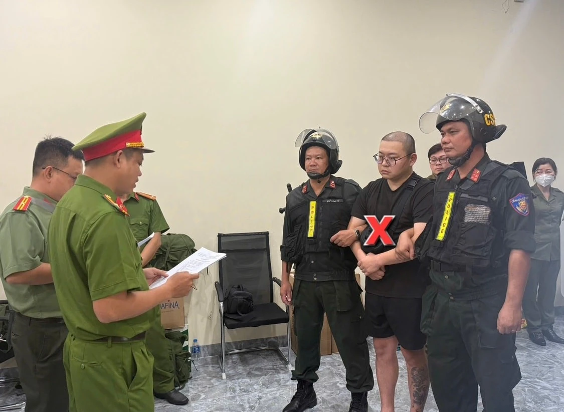 Đối tượng cầm đầu Xing Yannank.