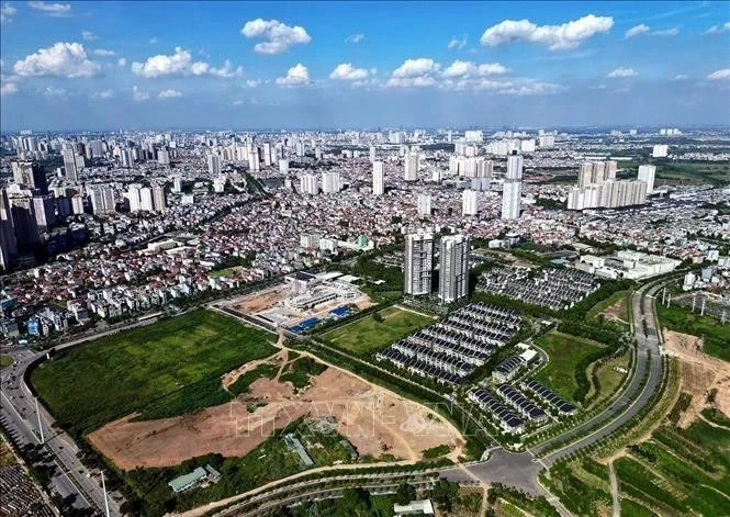 Thị trường bất động sản dần hồi phục với nhiều dự án đang được triển khai.