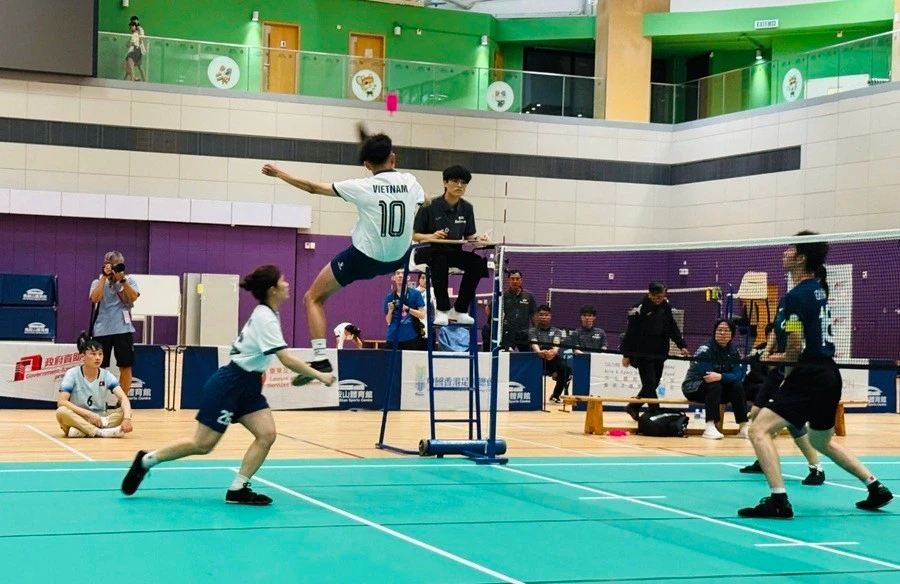 VĐV Việt Nam đã thi đấu tại giải với quyết tâm cao nhất.