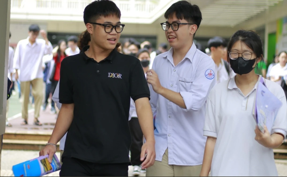 Thí sinh tham dự kỳ thi tốt nghiệp THPT năm 2024.