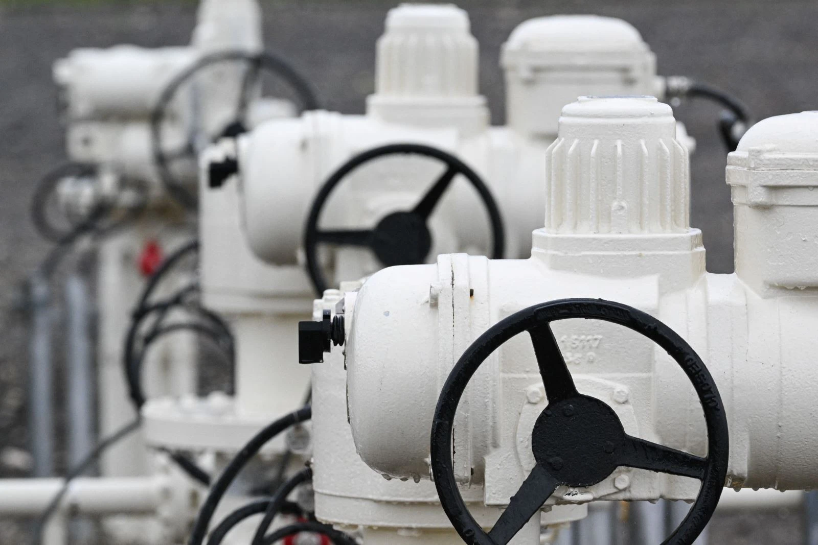 Một trạm nén khí đốt ở Morelmaison, miền Đông Pháp.