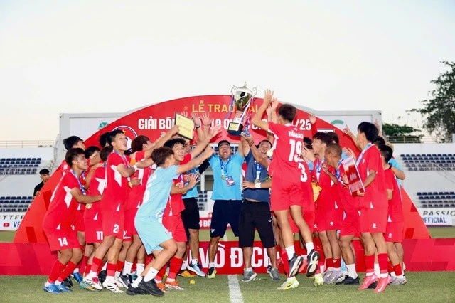 U19 PVF có lần thứ 4 vô địch giải U19 Quốc gia
