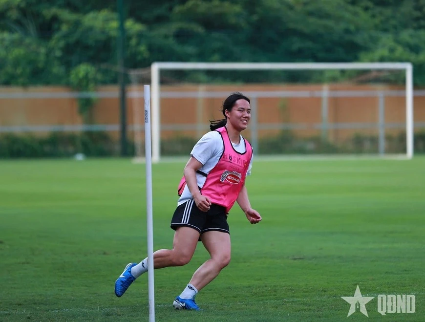 Nguyễn Hoàng Nam Mi được kỳ vọng là sự bổ sung chất lượng cho đội tuyển nữ Việt Nam.