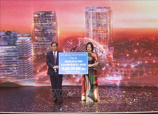 UBND tỉnh Khánh Hoà ủng hộ đồng bào các địa phương bị ảnh hưởng bởi cơn bão số 3 số tiền 10 tỷ đồng