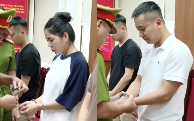 Quang Linh Vlogs và Hằng Du Mục bị khởi tố và bị bắt.