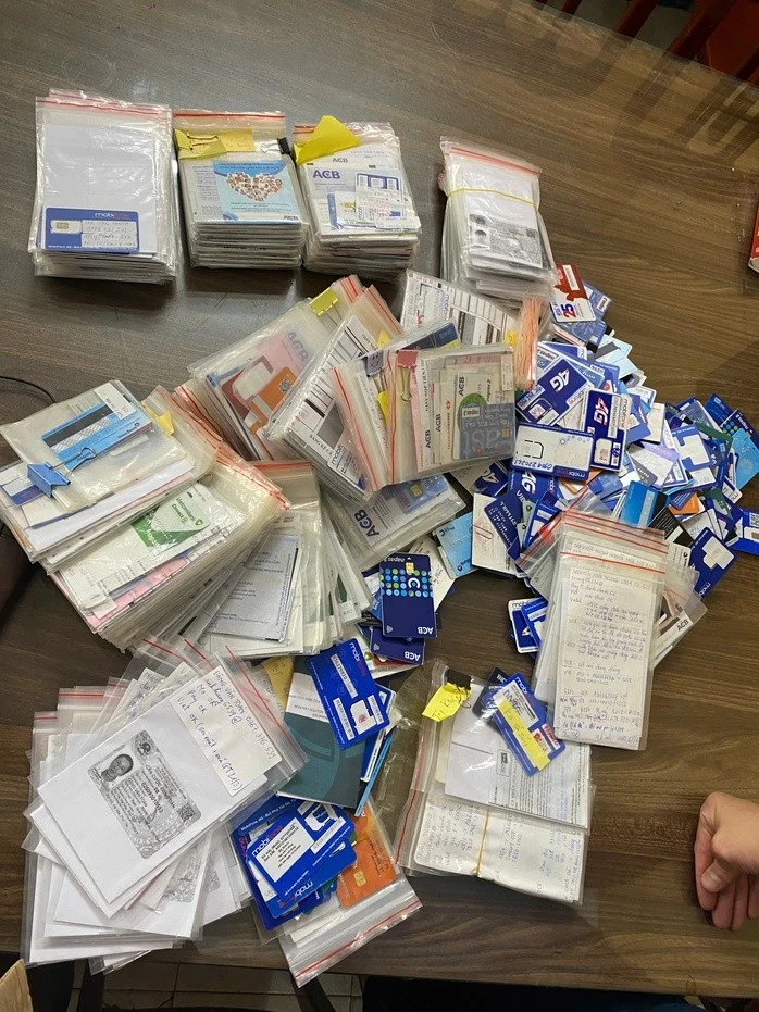 Tang vật thu giữ trong vụ án