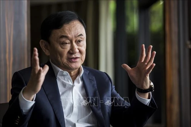 Cựu Thủ tướng Thaksin Shinawatra. Ảnh tư liệu: AFP/TTXVN