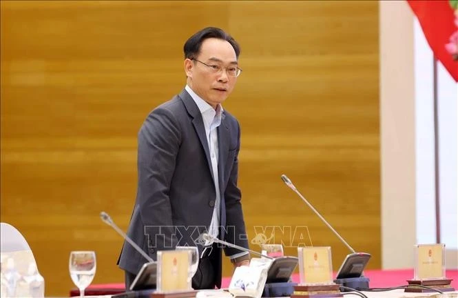 Thứ trưởng Bộ Giáo dục và Đào tạo Hoàng Minh Sơn phân tích về "xét tuyển sớm" tại Họp báo Chính phủ thường kỳ tháng 11/2024.