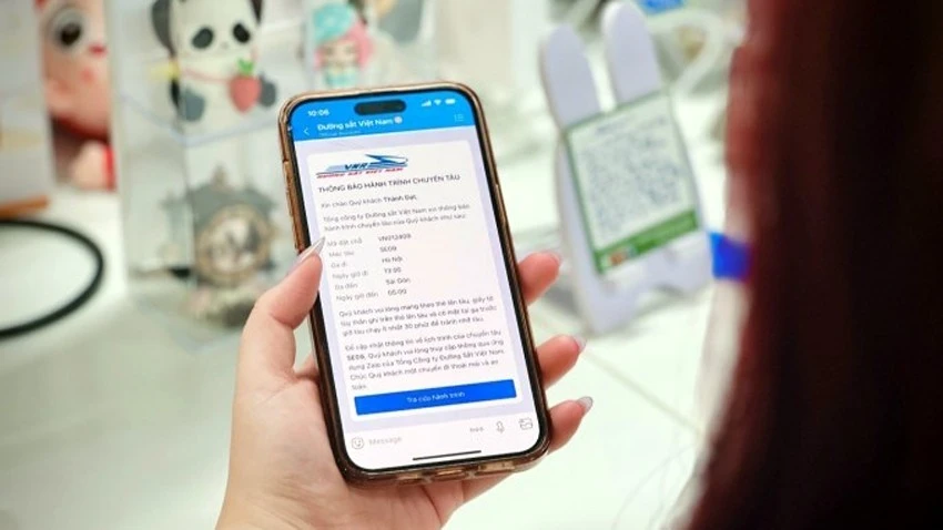 Việc ứng dụng các công nghệ số đang thúc đẩy ngành đường sắt phát triển theo hướng “xanh” hiệu quả.